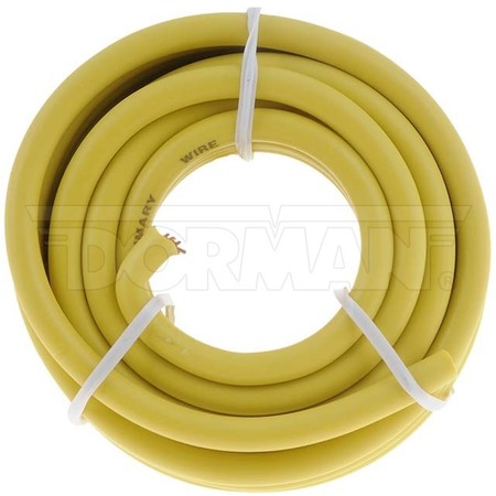 Motormite 10 Gauge Yellow Primary Wire- Card, 85706 85706